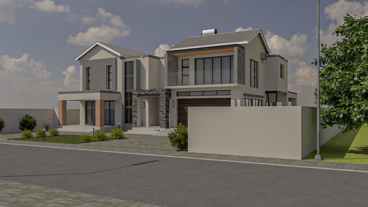 The Crestwood Manor - Balcony House Plans
